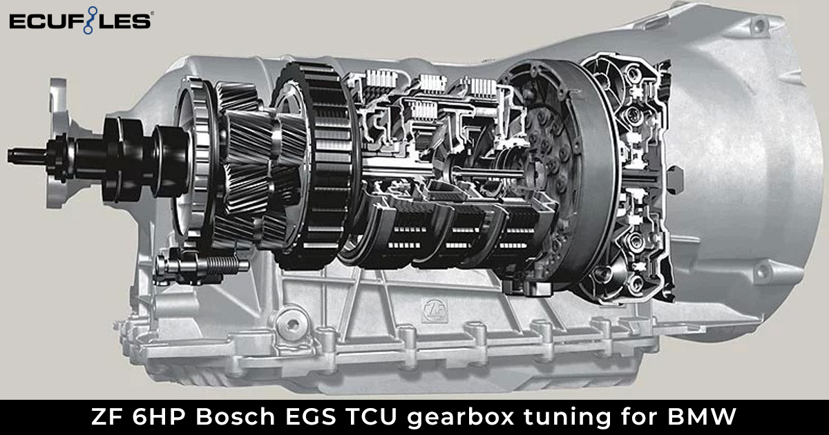 ZF 6HP Bosch EGS TCU gearbox tuning for BMW